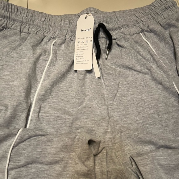 Irevial Womens Tie Dye  joggers with Drawstring -Gray-New - Picture 4 of 4